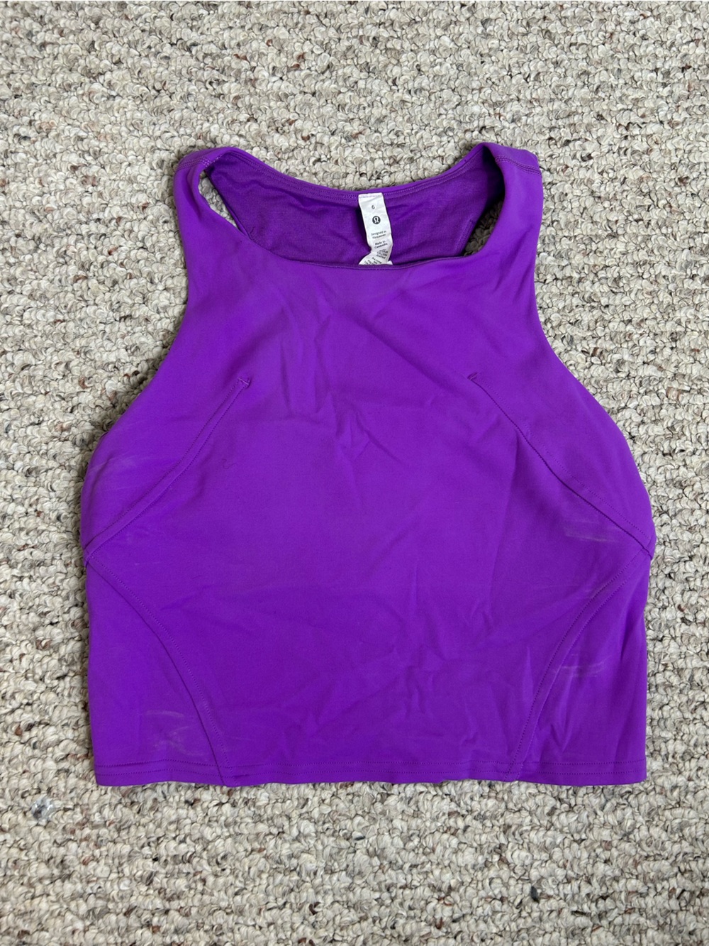 Lululemon Purple Top Size 6